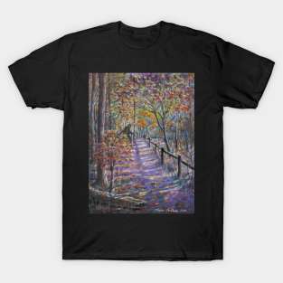 Evening Hike At Radnor T-Shirt